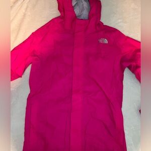 The North Face Hot Pink Rain Jacket